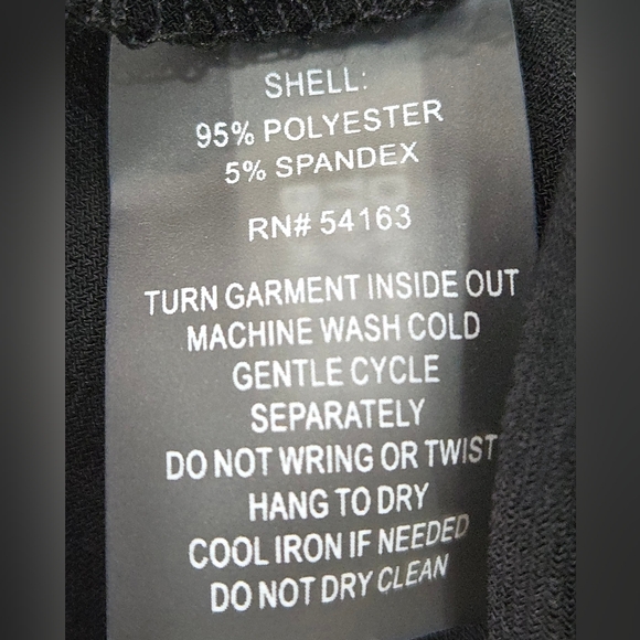 ​Tommy Hilfiger Black Bell Sleeve Sheath Dress Size 8 NWOT - Picture 8 of 9